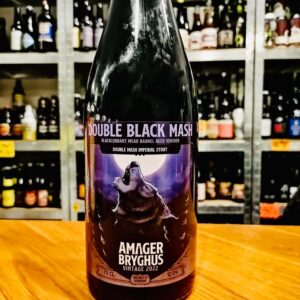 Double black mash vintage 2022 (Blackcurrant mead fadlagret) - Amager bryghus