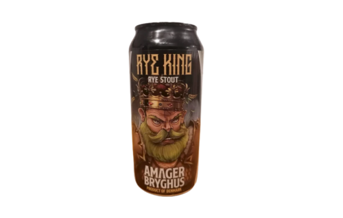 Rye King (Rye stout / 7,7 % / 44cl) - Amager Bryghus