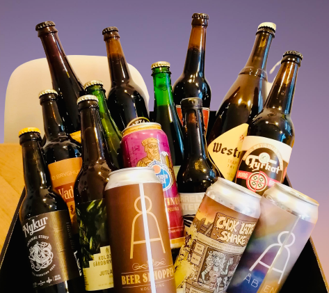 Ultimativ øl-smagekasse 2023 inkl. 15 top-bedømte specialøl + smageglas